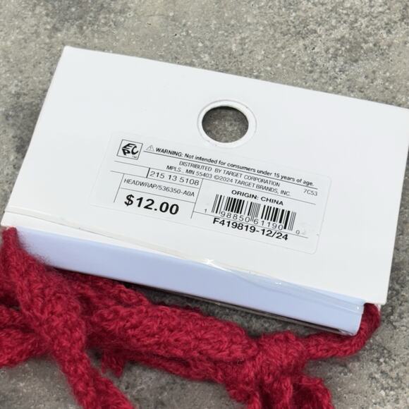 NWT Wild Fable Head Bandana Tie Adjust USA Oh My Stars Red White Blue - Picture 8 of 8